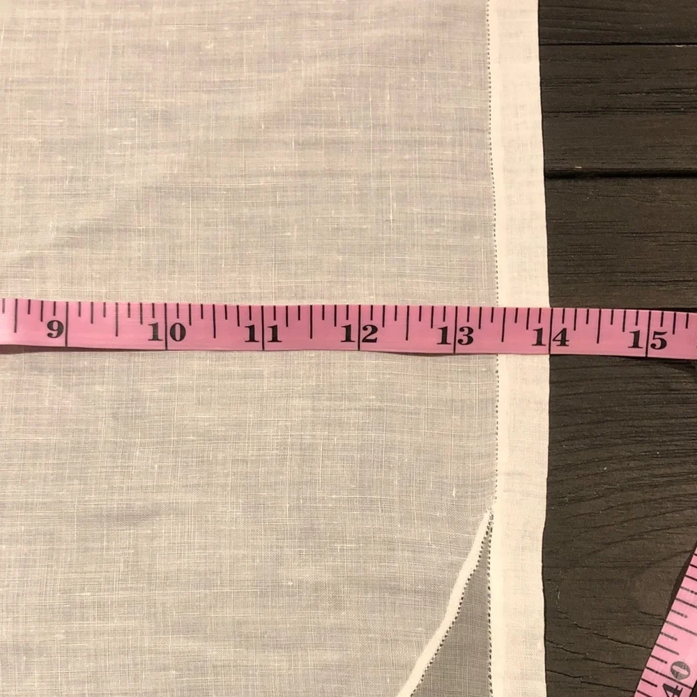 White Linen with Corner Embroidery (4)